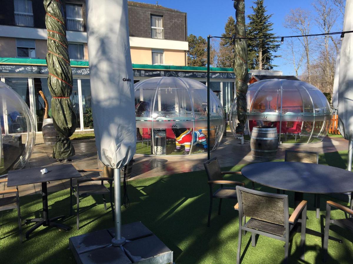 Hotel Restaurant De La Plage Gland Exterior foto